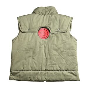 Naruto Kakashi Hatake Jonin Cosplay Ninja Vest Adult Large Olive Anime Costume